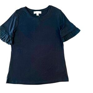 Michael Kors Ruffle Sleeve Top
